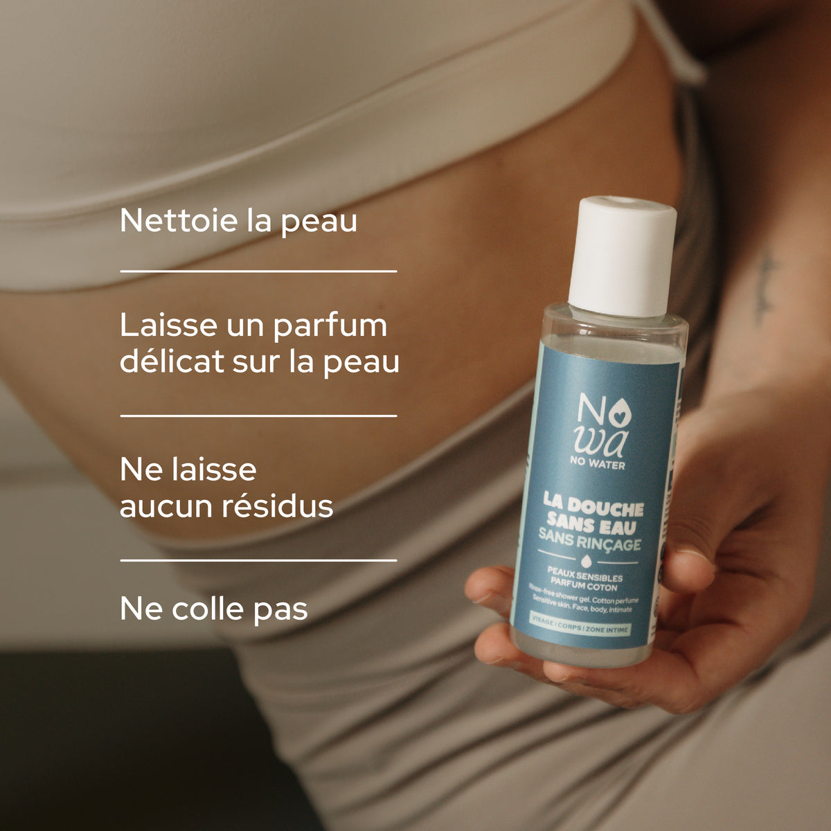 Découvrez NOWA NO WATER, la douche sans eau – Nowa No Water